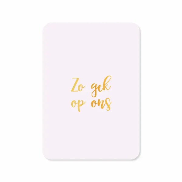Kaart | Zo gek op ons