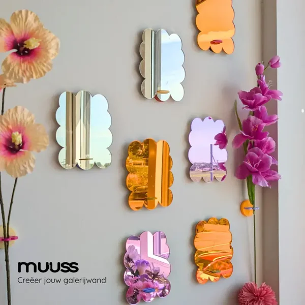 MUUSS | Spiegeltje | incl. Basishouder en Spiegelschakel