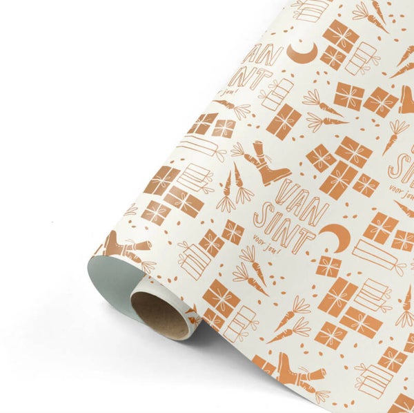 Sinterklaas | Cadeaupapier | per rol