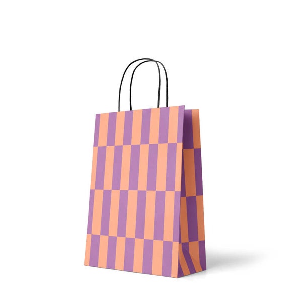Cadeautas | Lila/Peach | per stuk