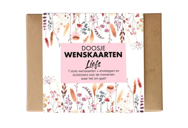 Doosje Liefs | Wenskaarten