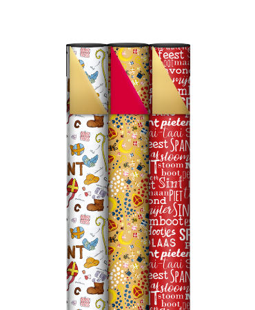 Cadeaupapier | Sinterklaas assortiment