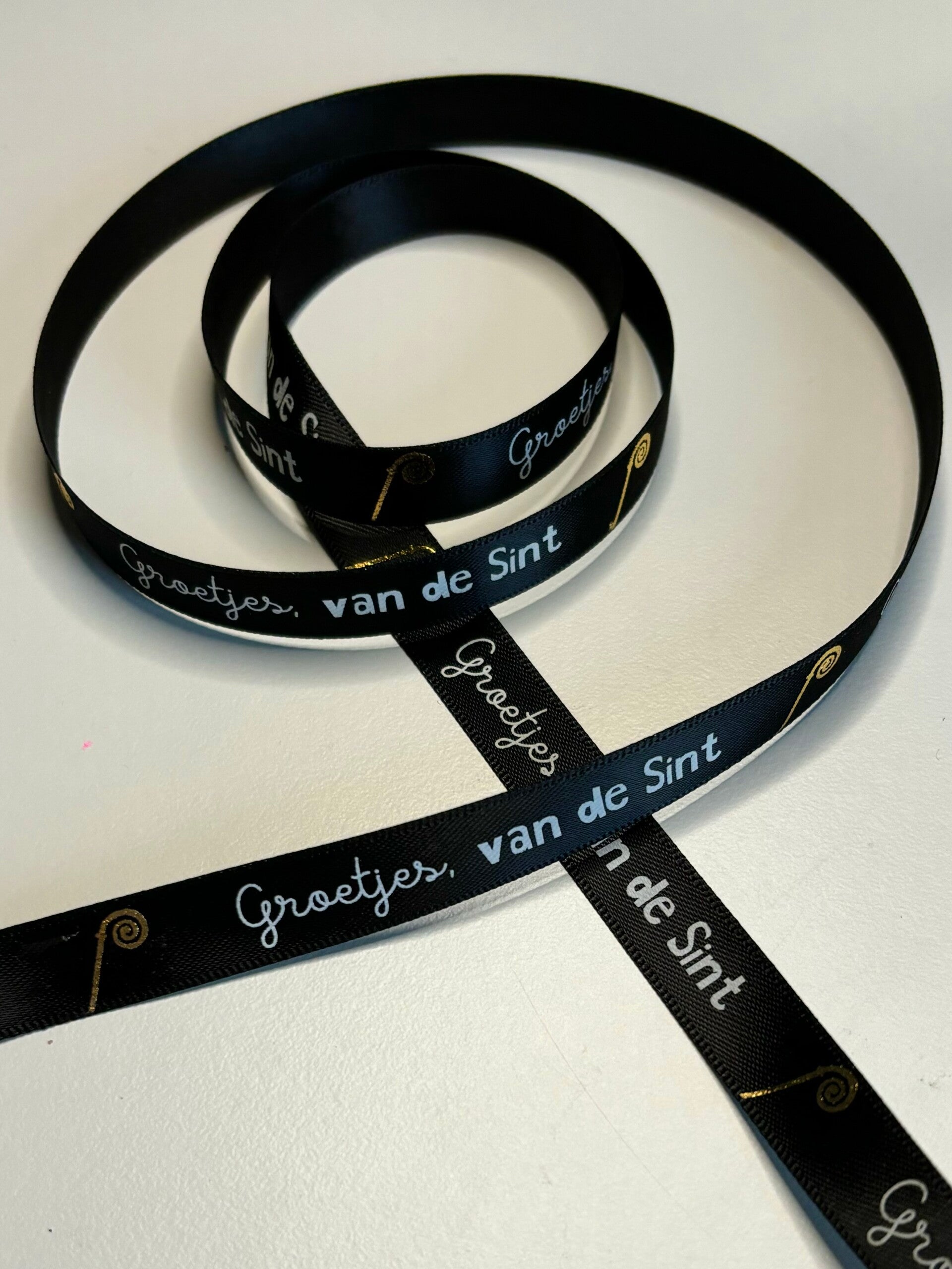 Satijn lint | Groetjes van de Sint