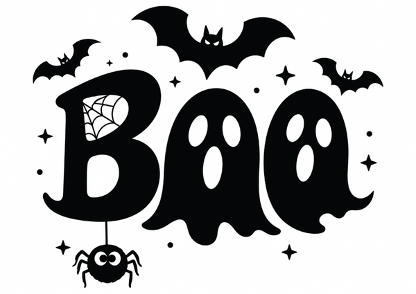 Raamsticker | Boo Spooky