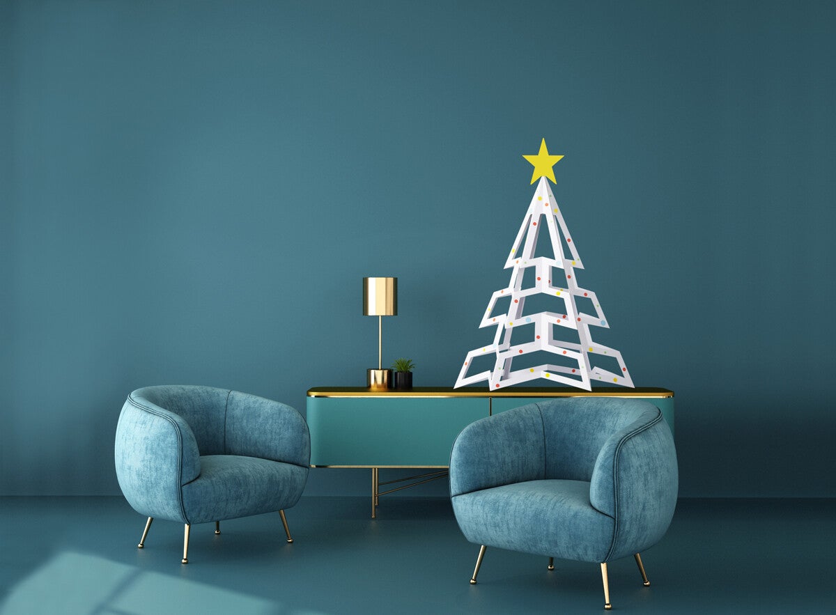 Papertree | Kerstboom | Wit