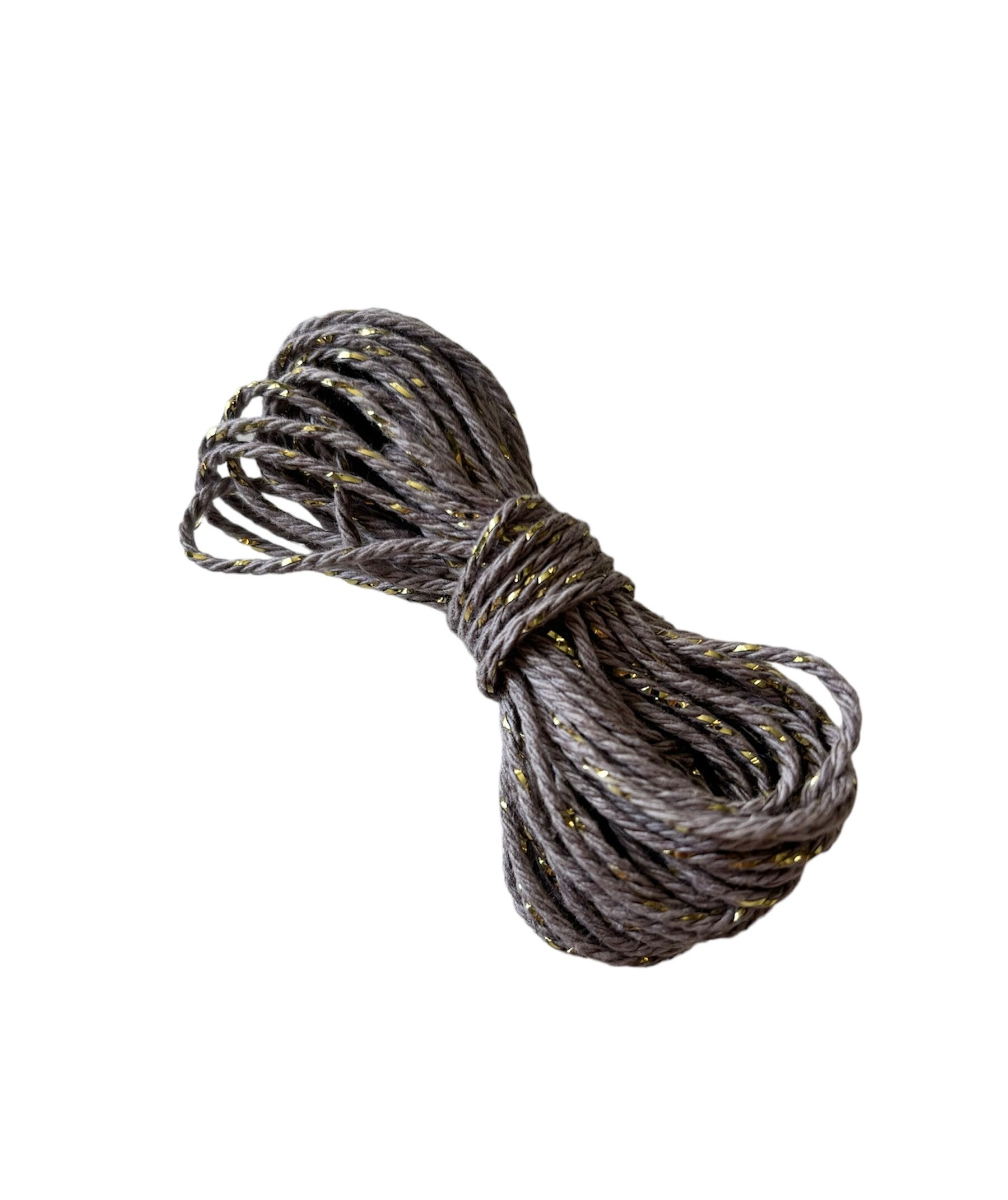 Katoenkoord Lurex 2mm | Lila | 5 meter