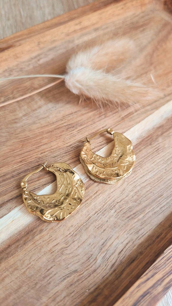 Boucle LUNA doré