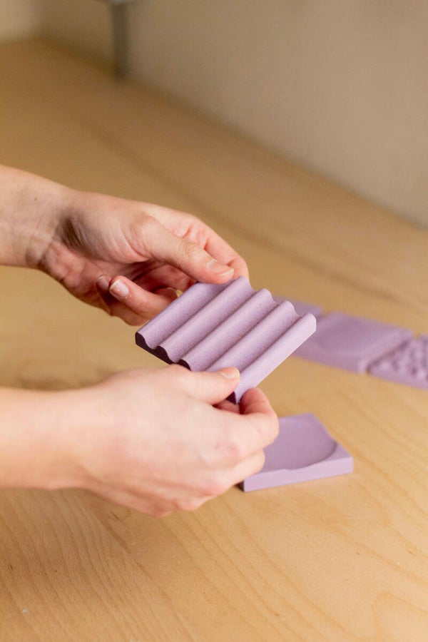 Tampon schilderij kleur