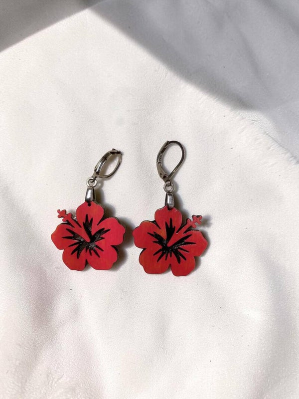 Boucles d’oreilles « Aloha »