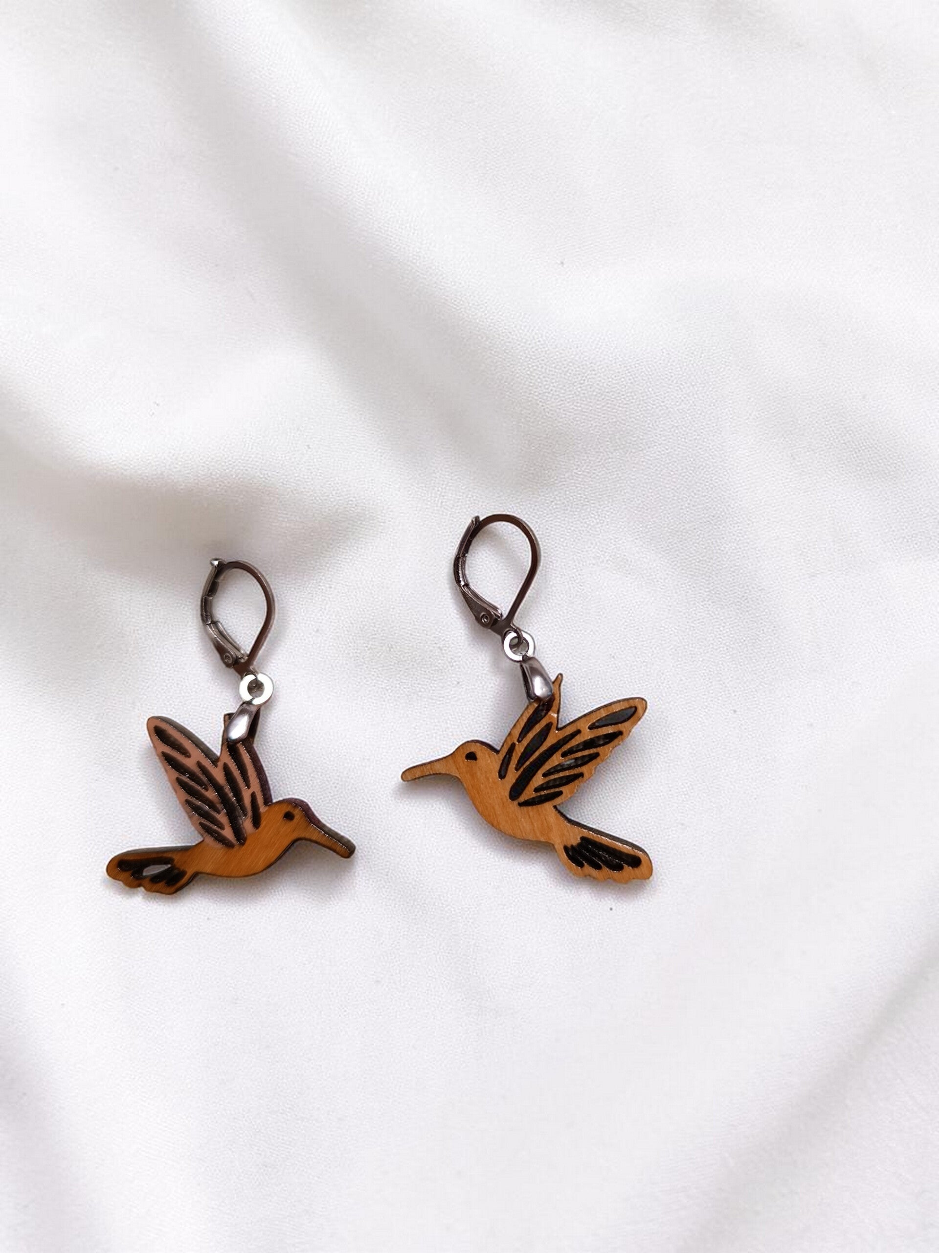 Boucles d’oreilles « Colibri »