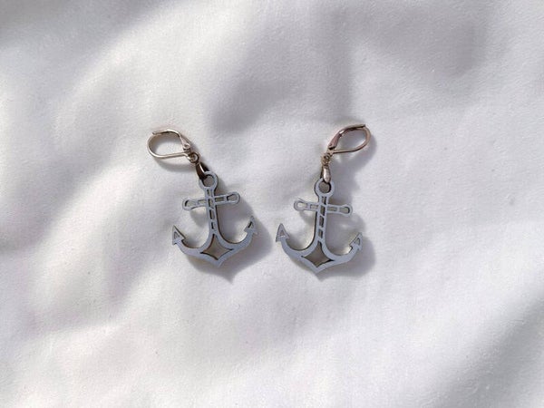 Boucles d’oreilles « Capitaine »