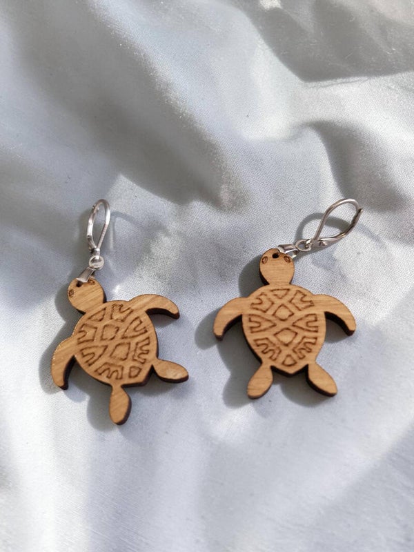 Boucles d’oreilles « Honu »