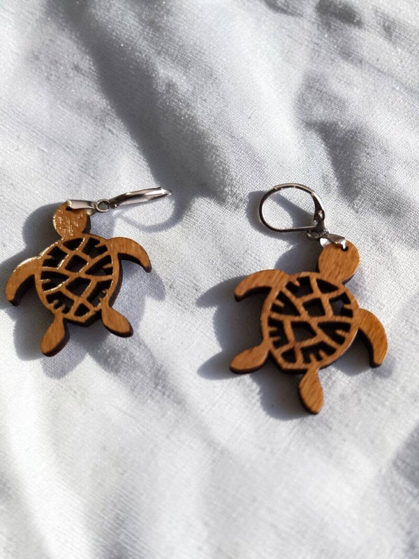 Boucles d’oreilles « Tortuga »