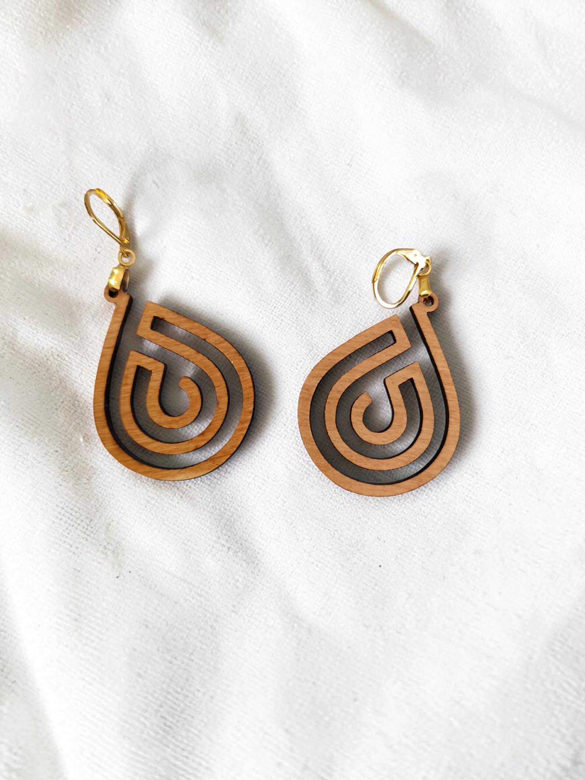 Boucles d’oreilles « Sirocco »