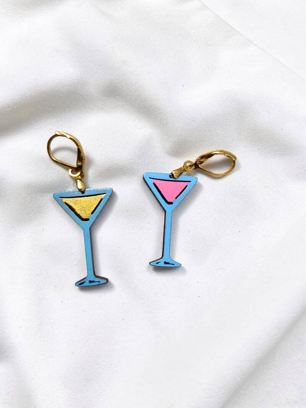 Boucles d’oreilles « Sunset Cocktail »
