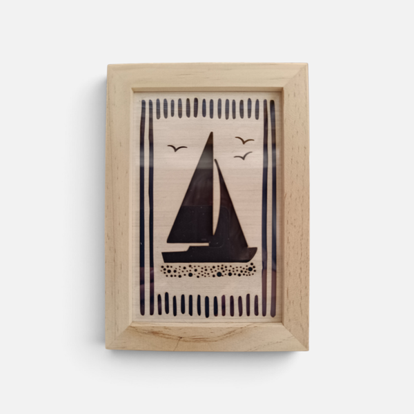 Tableau « Voilier » – Collection Bord de mer