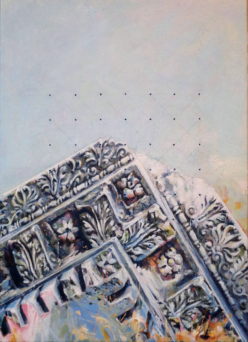 Art, Painting, Oil painting, Stone, Carving, Ruin, Roman, Historic, Ephesus