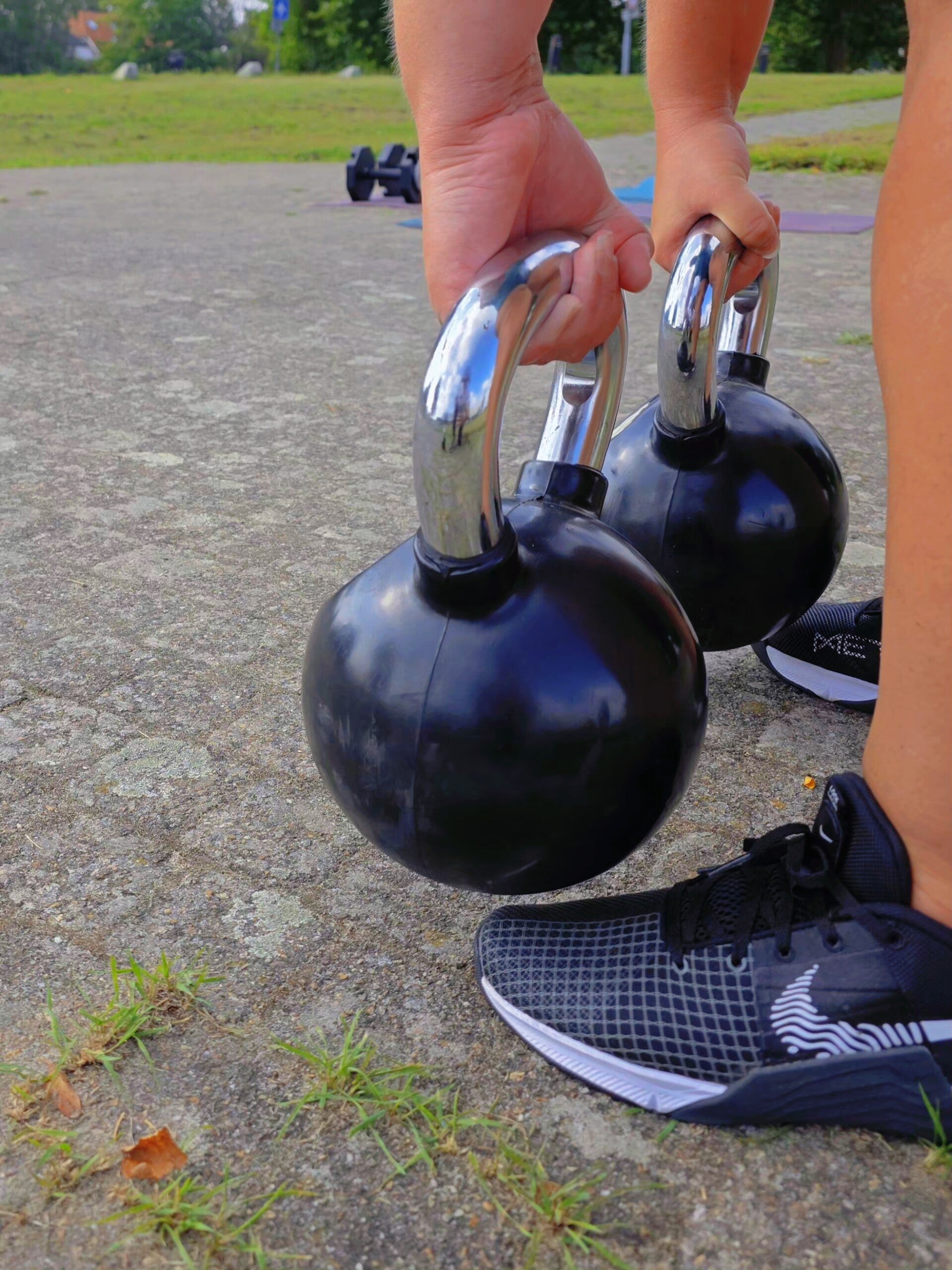 Kettlebell training