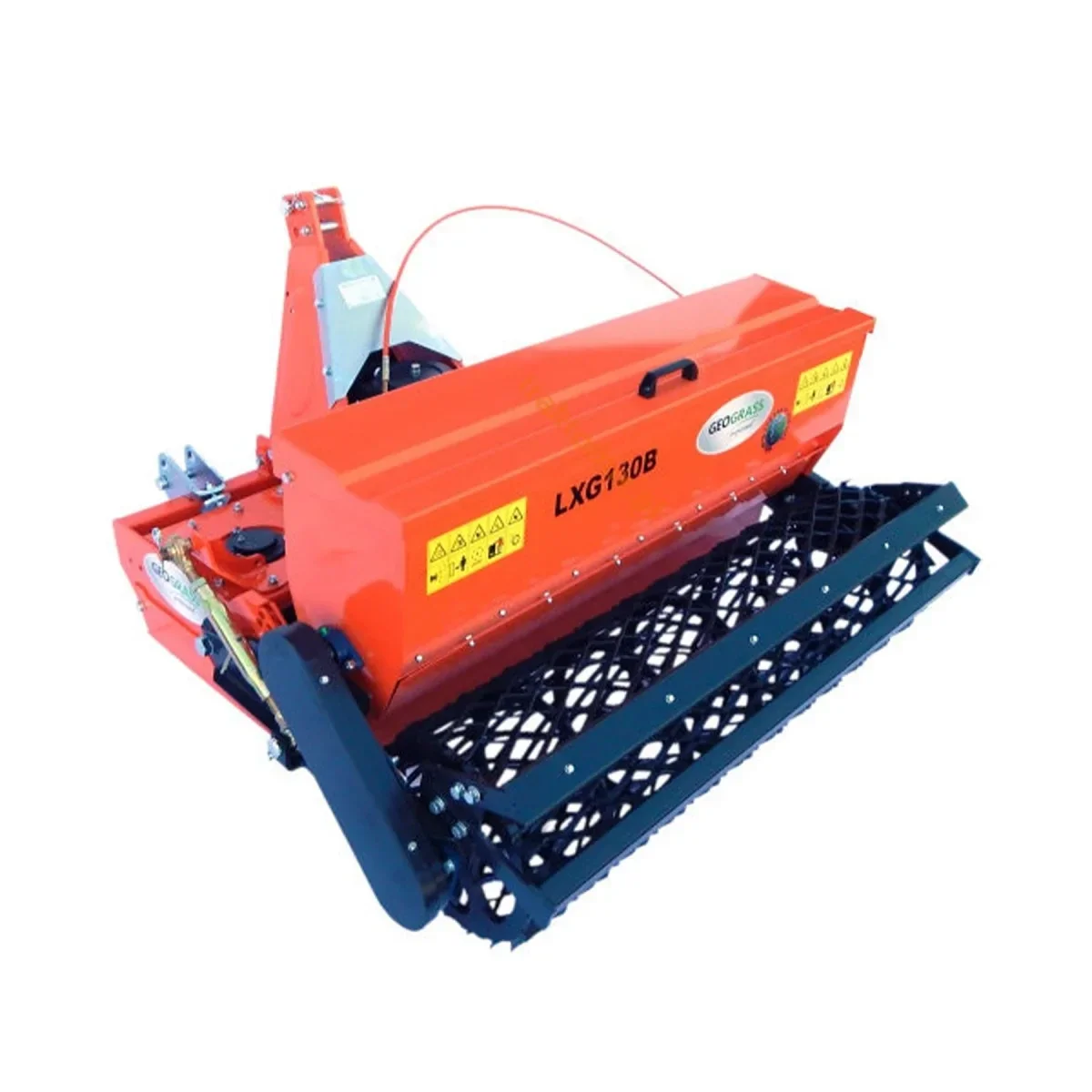 Herse rotative LXG130 + semoir Geograss