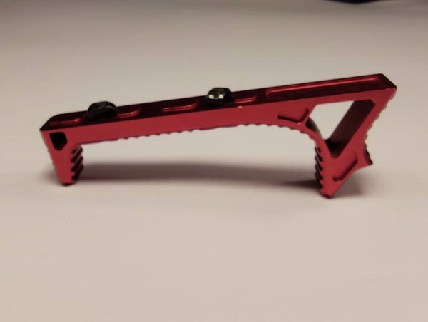 Metallic Red Angle Grip M-LOCK (USED) (EXCELLENT CONDITION)