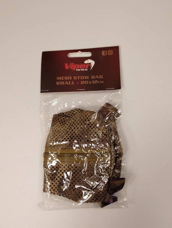 Viper Tactical Mesh Stow Bag Small 20-12cm