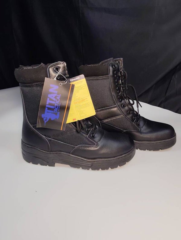 Titan Tactical Patrol Boots With Zip