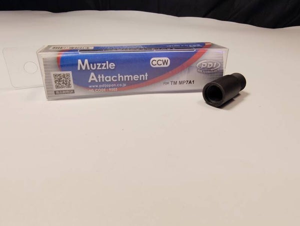 [PDI] Muzzle Attachment for Tokyo Marui MP7A1 (Reverse Thread M14)