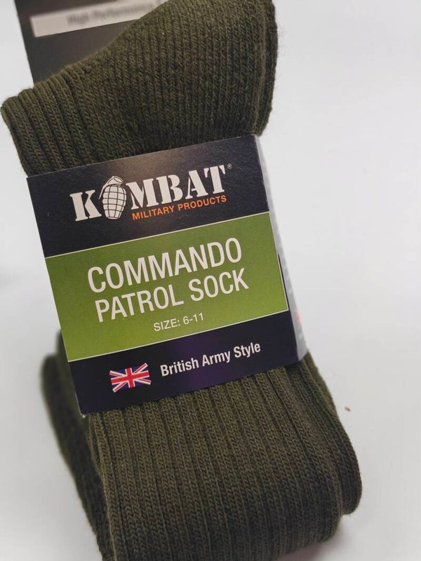 Kombat Tatical Commando Patrol Sock (Size 6-11)