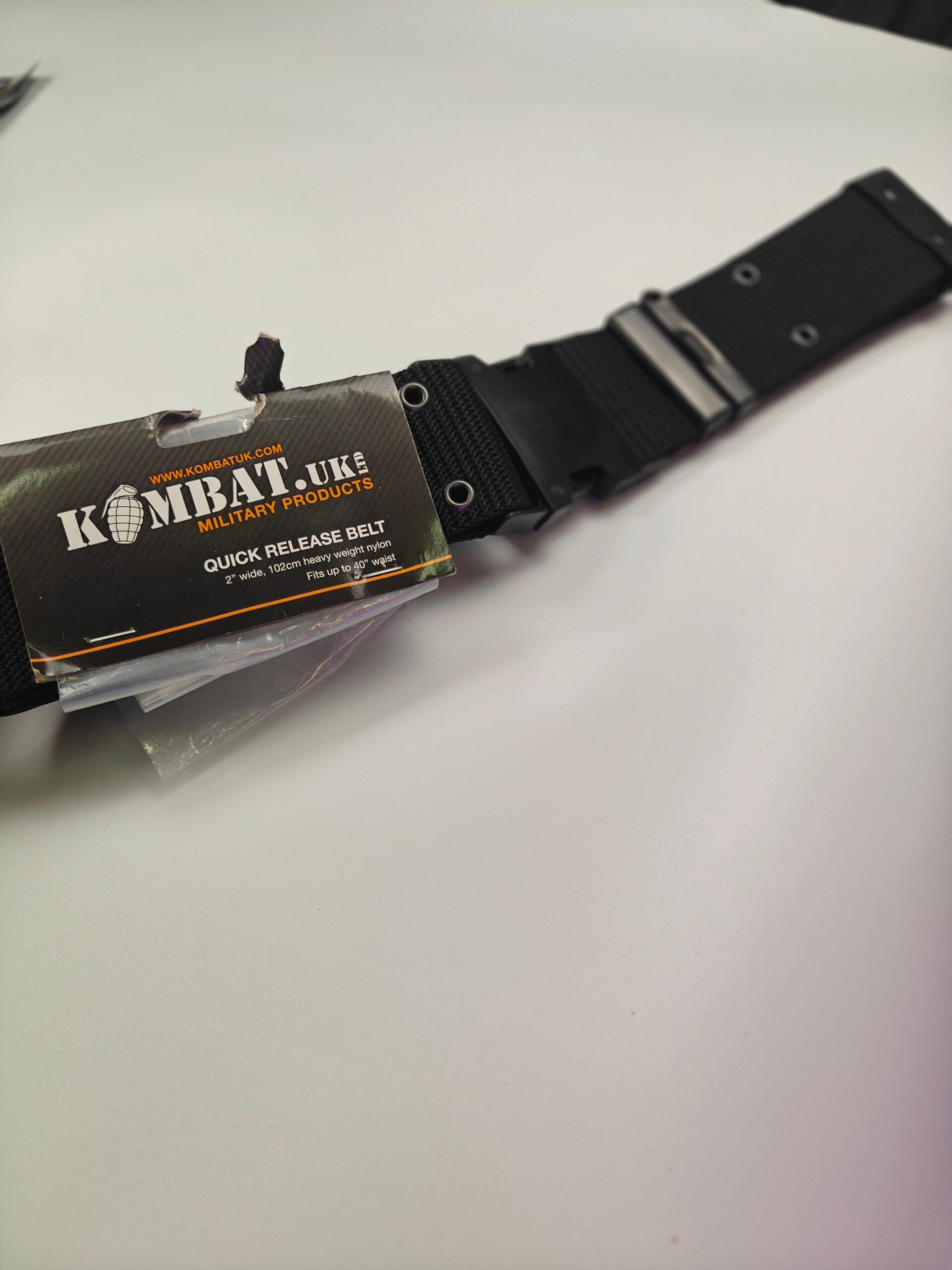 Kombat UK Quick Release Belt