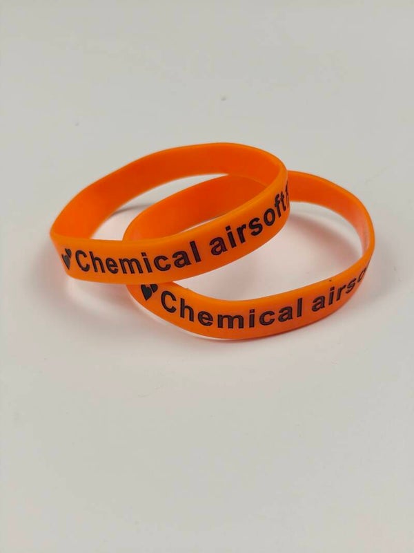 Chemical Airsoft Rubber Wrist Band