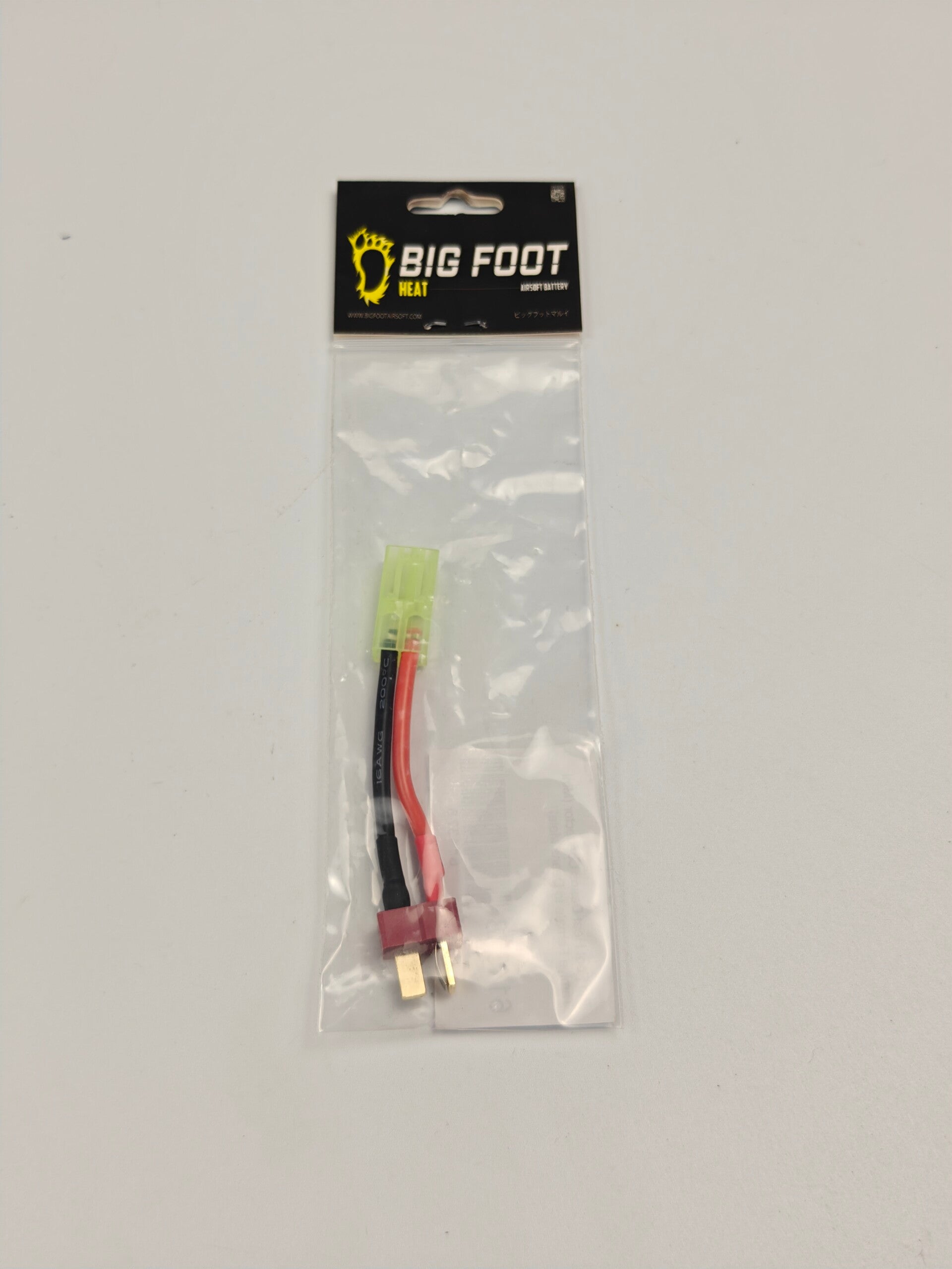 BIG FOOT Heat Deans connector (Mini Tamiya Female to Deans Male)