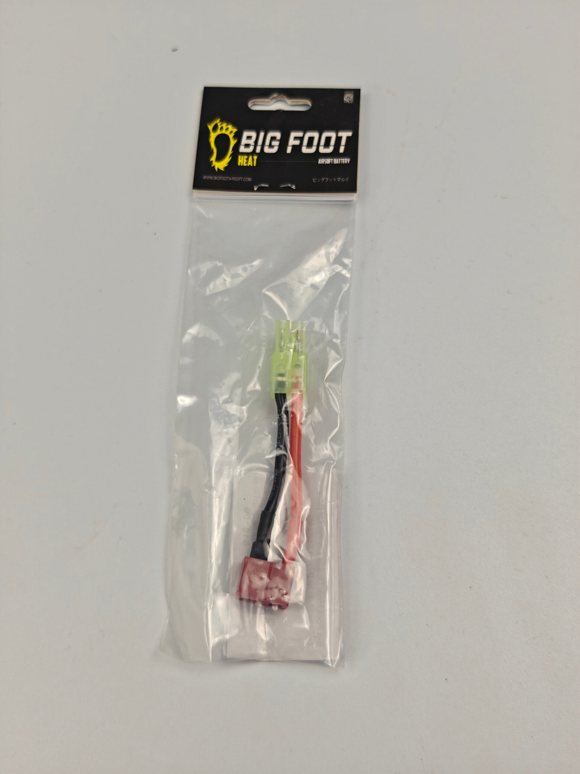 BIG FOOT Heat Deans connector (Mini Tamiya Male to Deans Female)