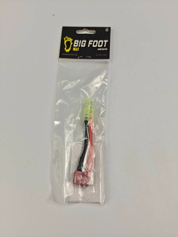 BIG FOOT Heat Deans connector (Mini Tamiya Male to Deans Female)