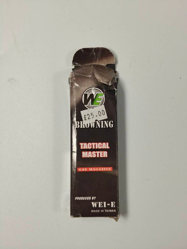 WE Hi-Power Browning MK3 Gas Magazine (Black)