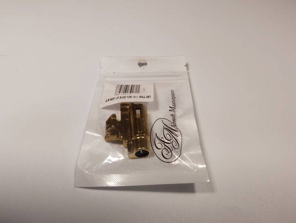 Airsoft Masterpiece Hop-Up Base for 1911 GBB Pistols - BRASS