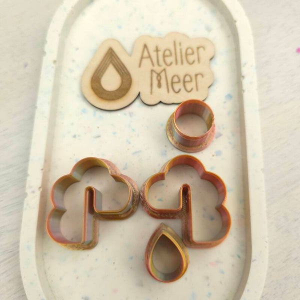 Kleicutters ~ Asymmetrische U cloud