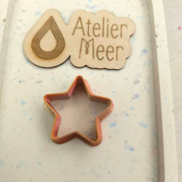 Klei cutters ~ ster groot