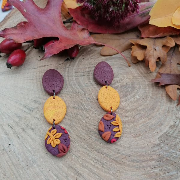 Fall in Love oorbellen ~ Trio