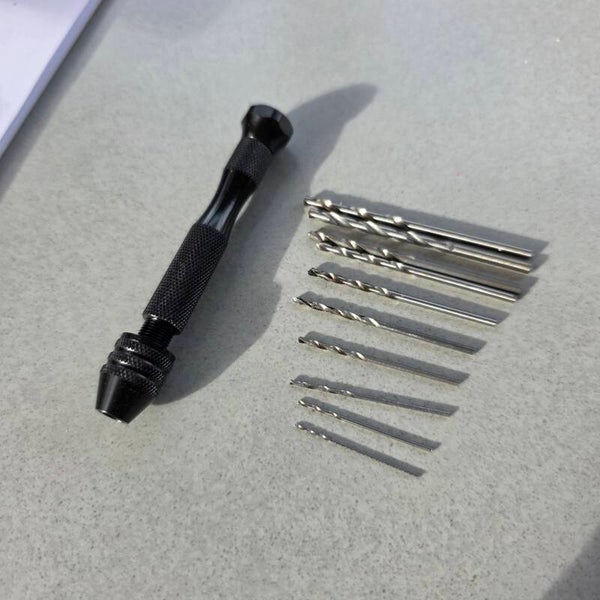 Handboor inclusief setje fijne boortjes