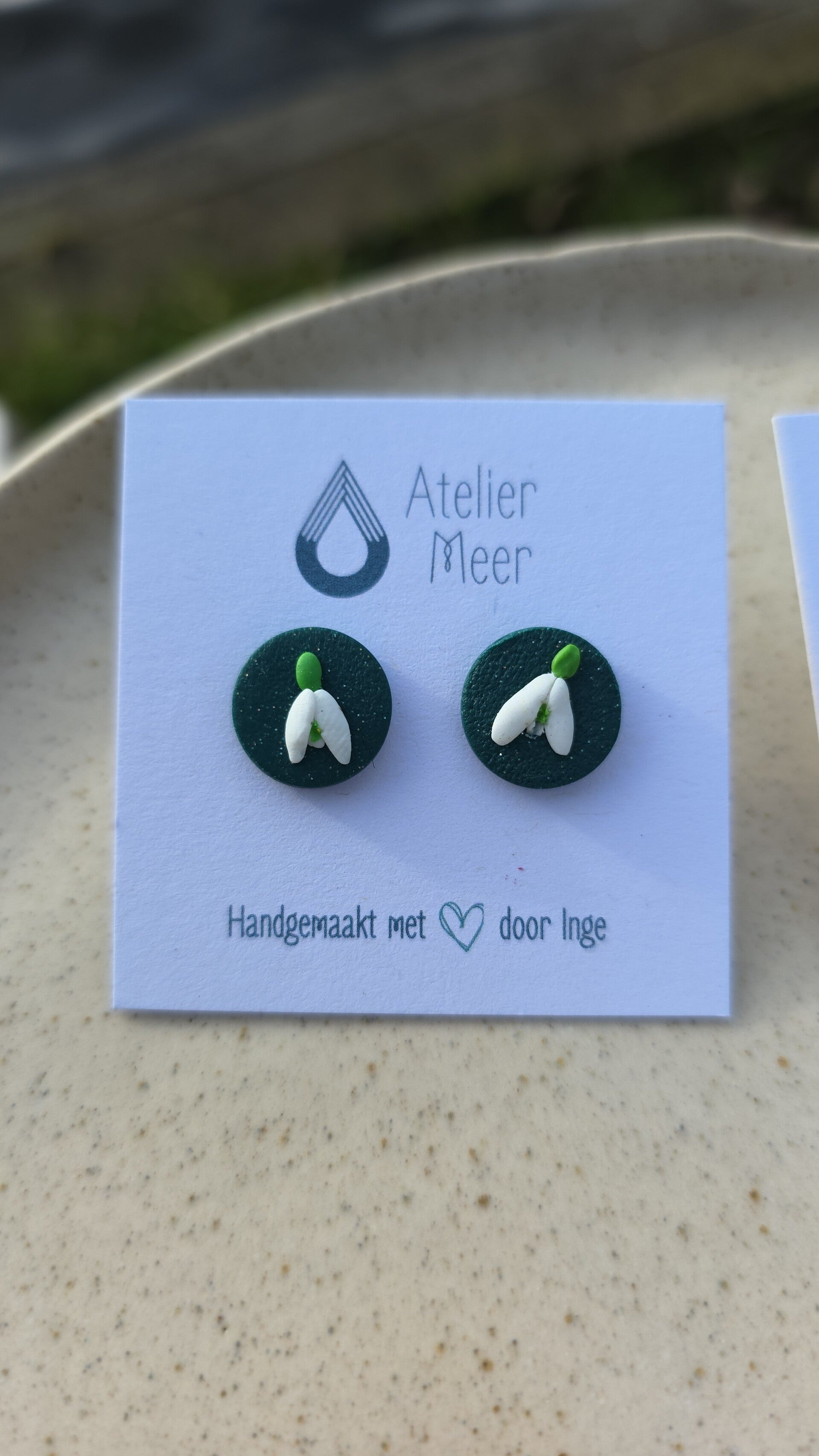 Snowdrop ~ sneeuwklokjes botanical oorstekers