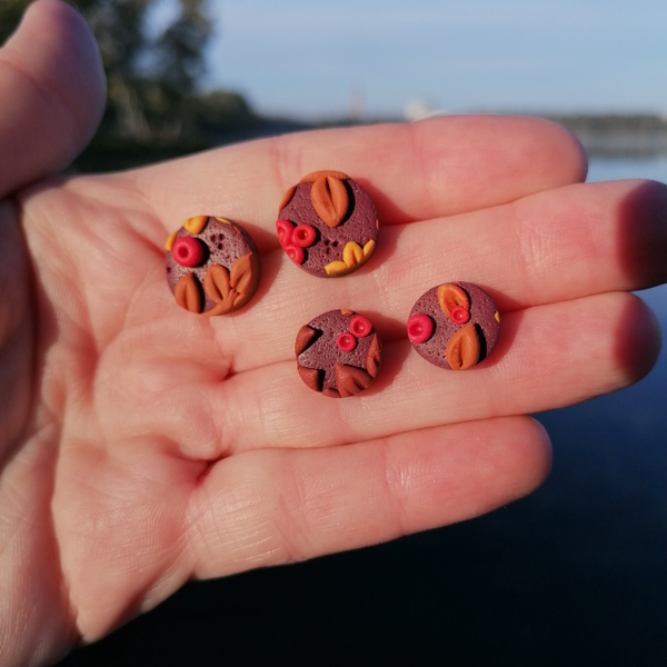 Fall in Love oorbellen ~ Runa