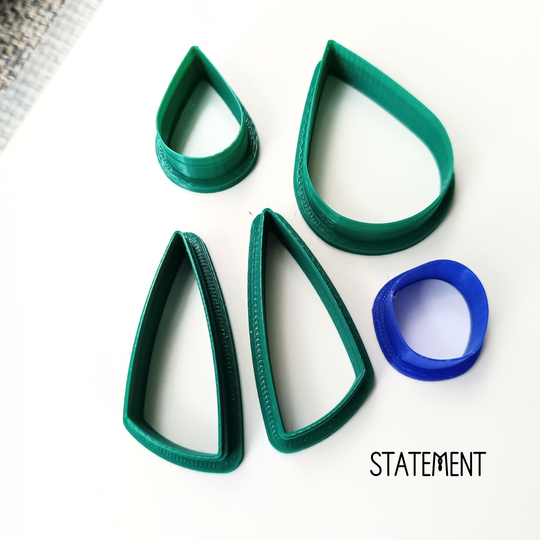 Klei cutters uitsteekvormen ~ set STATEMENT
