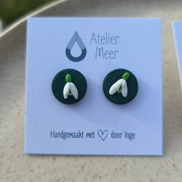 Snowdrop ~ sneeuwklokjes botanical oorstekers