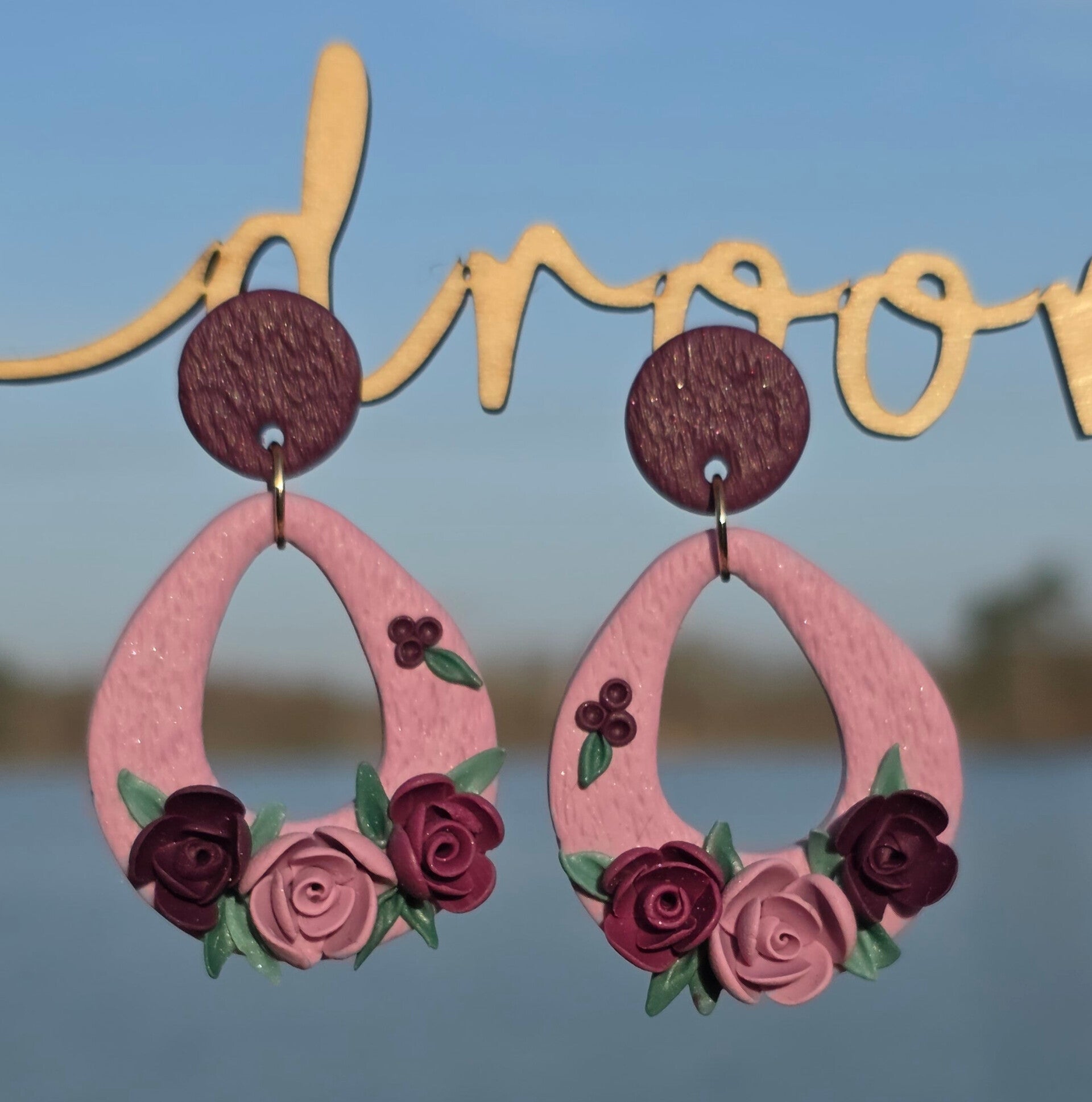 La vie en Rose oorbellen