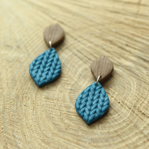 Smyl duo ~ petrol knitted