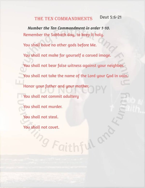 The Ten Commandments