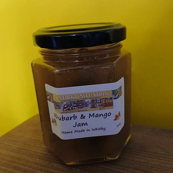 Rhubarb & Mango Jam