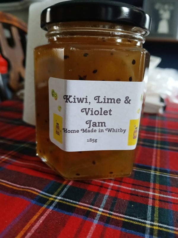Kiwi, Lime & Violet Jam