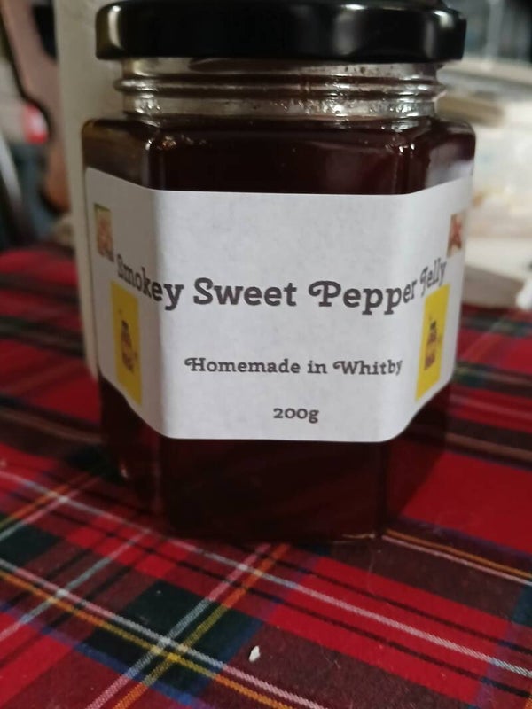 Smokey Sweet Pepper Jelly