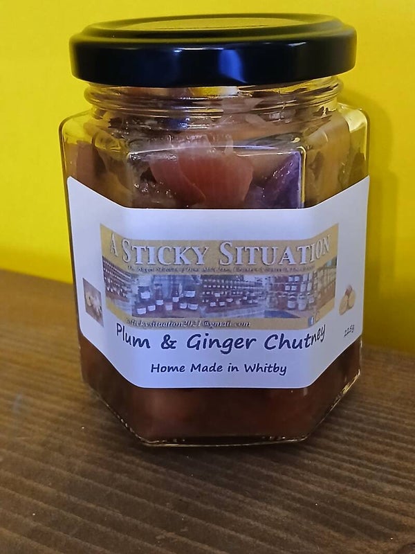 Plum & Ginger Chutney